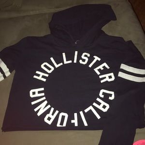 Cropped comfy hoodie